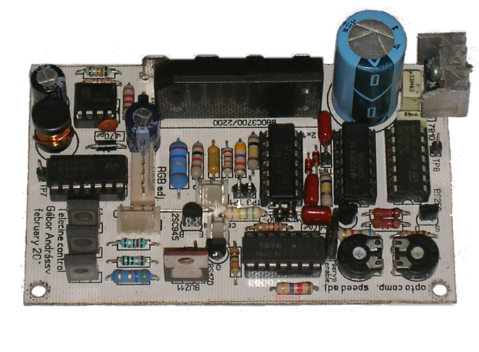 Schmallfilmmaschine elektronik