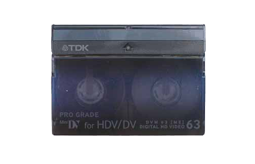 MiniDV or HDV cassette