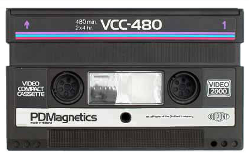 Video-2000 cassette