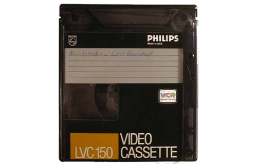 VCR kassette
